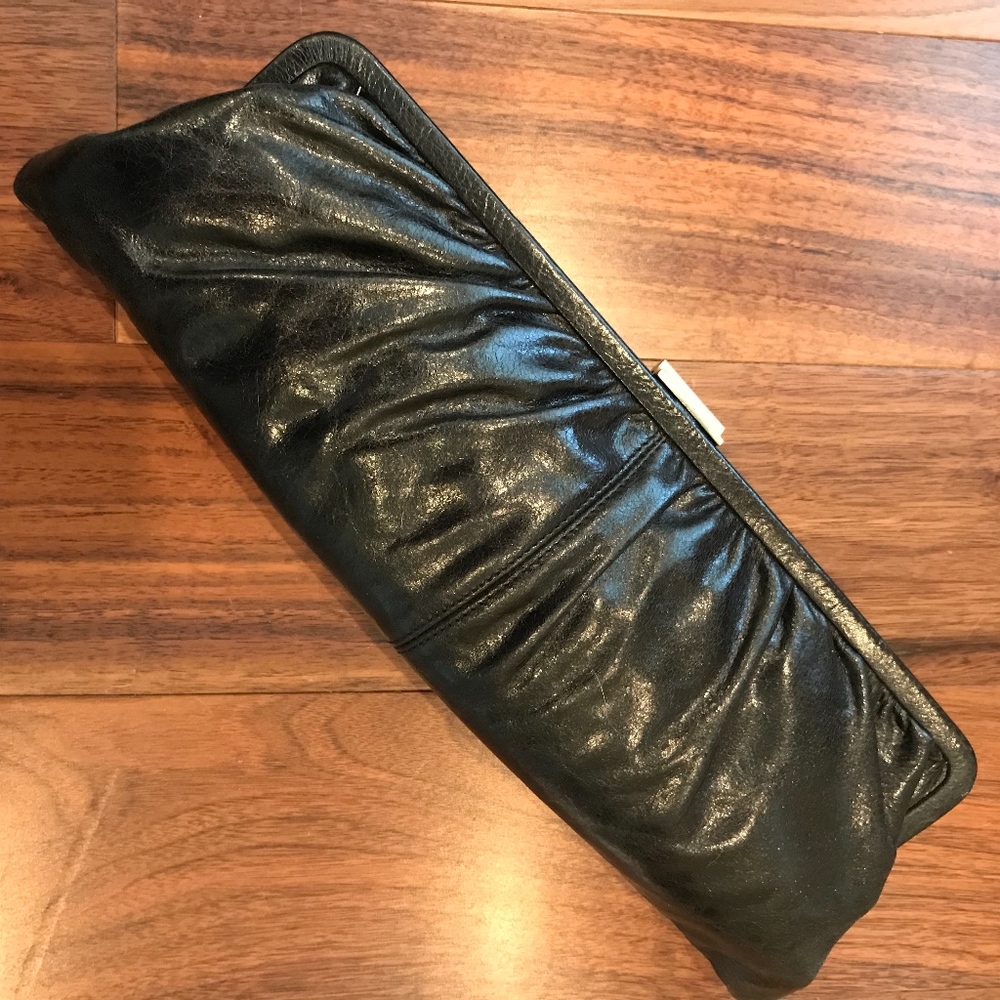 HOBO International Long Skinny Leather Clutch.